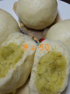 さつま芋まんじゅう@さつまいも餡-レシピのメイン写真