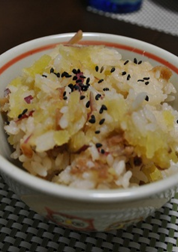 サツマイモの炊き込みご飯-レシピのメイン写真