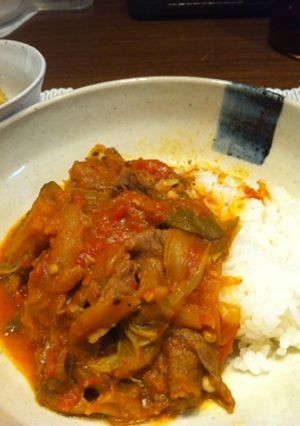 ヘルシー かぼ☆トマカレー-レシピのメイン写真