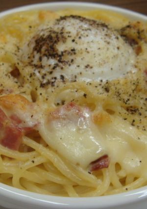 焼きカルボナーラ-レシピのメイン写真