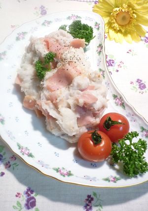 里芋ベーコンの洋風温サラダ☆-レシピのメイン写真