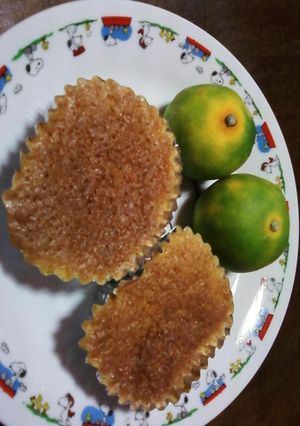 青蜜柑の（皮の）香り爽やかプチケーキ-レシピのメイン写真