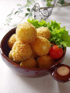 さつまいもとクリームチーズのコロッケ-レシピのメイン写真