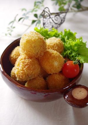 さつまいもとクリームチーズのコロッケ-レシピのメイン写真