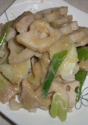 ルクエで♡レンコンと豚肉の味噌生姜焼き風-レシピのメイン写真
