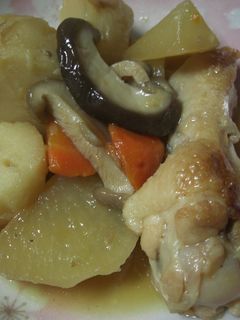 手羽元と根菜の煮物-レシピのメイン写真