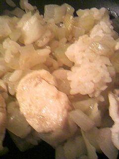 簡単:鶏ささみと玉葱の炒飯-レシピのメイン写真