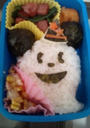 キャラ弁☆ハロウィンミッキー-レシピのメイン写真