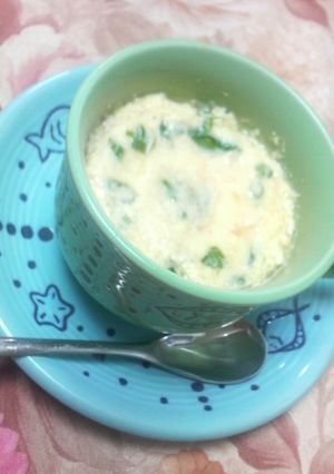 ﾚﾝｼﾞで☆茶碗蒸し♪離乳食にも-レシピのメイン写真
