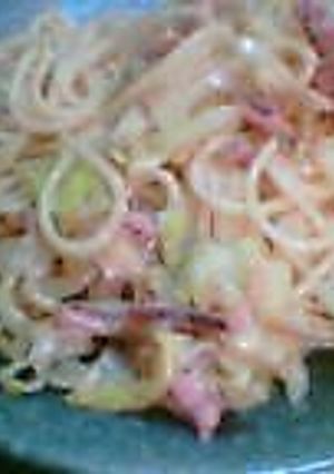☆塩辛パスタ☆-レシピのメイン写真