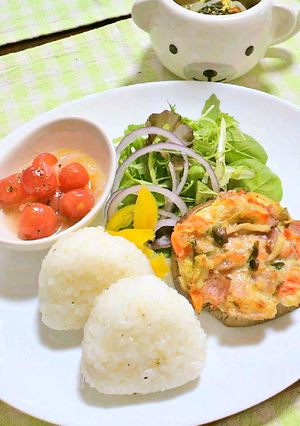 新米で！クレイジーソルトおにぎり-レシピのメイン写真