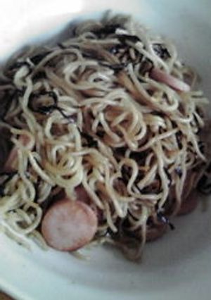 簡単！塩こんぶ焼そば-レシピのメイン写真