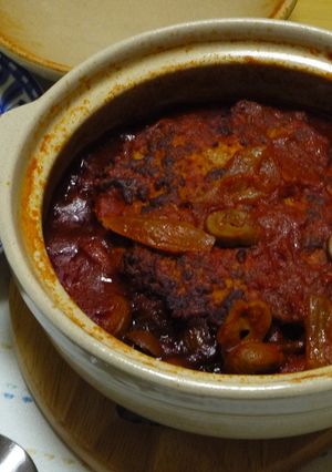 ～夕飯のおかずに～土鍋煮込みハンバーグ-レシピのメイン写真