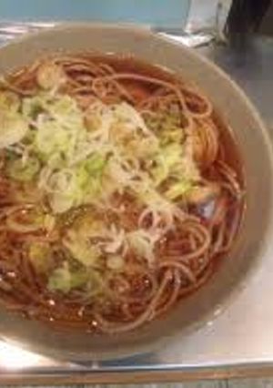 簡単、ねぎそば（うどん）-レシピのメイン写真