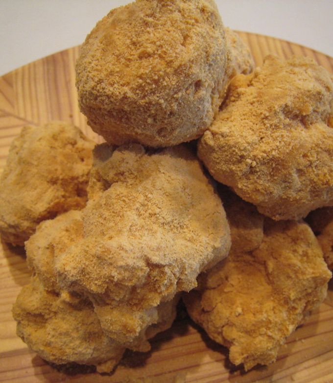 きなこもちもちボール by シトシトロン♪ 【クックパッド】 簡単