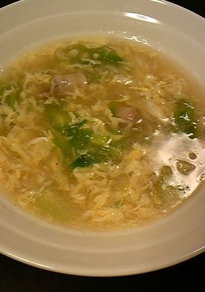 ふわとろ卵とレタスの塩うどん☆-レシピのメイン写真