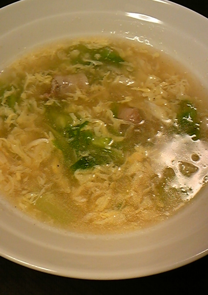 ふわとろ卵とレタスの塩うどん☆-レシピのメイン写真