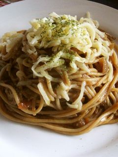 昨日のカレーパスタ。-レシピのメイン写真