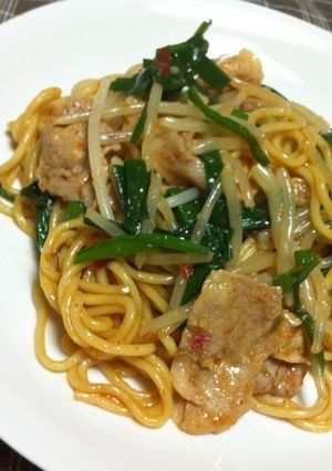 やみつき♪ピリ辛焼きそば!!-レシピのメイン写真