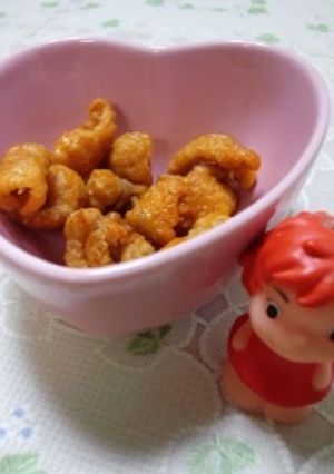 おつまみに☆鶏皮カリカリくん-レシピのメイン写真