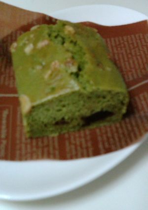 ﾉﾝｵｲﾙ☆豆乳で抹茶あんこｹｰｷ☆-レシピのメイン写真