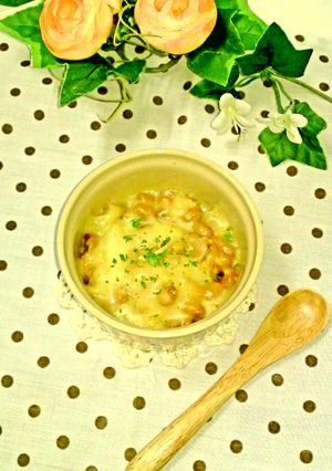 ポテ納豆のチーズ焼き-レシピのメイン写真