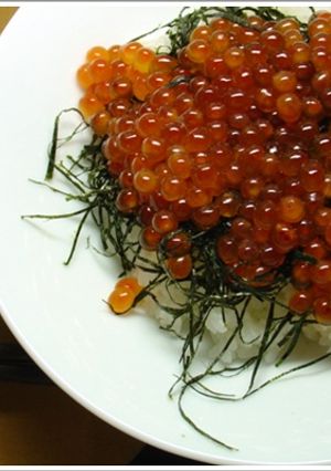 自家製いくらの醤油漬けでいくら丼-レシピのメイン写真