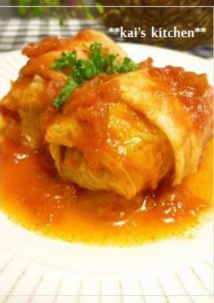 ロールキャベツ✿トマト味-レシピのメイン写真