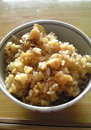 簡単ほたてご飯-レシピのメイン写真