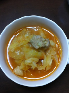 キャベツたっぷりなトマト煮-レシピのメイン写真