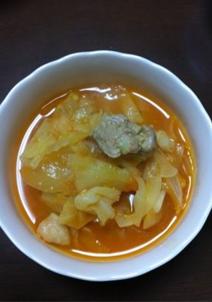 キャベツたっぷりなトマト煮-レシピのメイン写真
