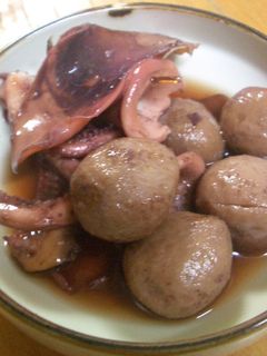 里芋とイカの煮物-レシピのメイン写真