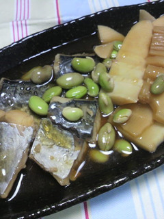 サゴシと竹の子の琥珀煮☆-レシピのメイン写真