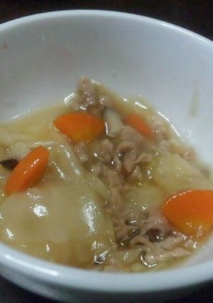 離乳食にも♪つるりん★ワンタンスープ-レシピのメイン写真