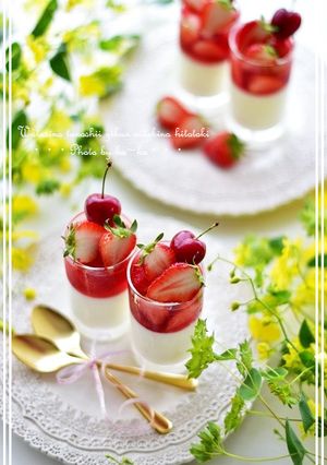 贅沢～バニラ♡ミルクブラマンジェ-レシピのメイン写真