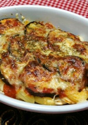 パスタソースで簡単♪なすとしめじグラタン-レシピのメイン写真