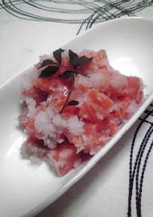 ◎サーモンの大根おろし和え◎食べ合わせ◎-レシピのメイン写真