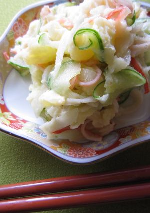 中華風☆カニカマポテトサラダ-レシピのメイン写真