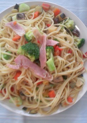 野菜いっぱいのパスタ-レシピのメイン写真