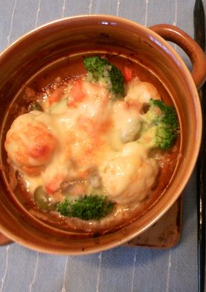 カリフラワーの簡単グラタン-レシピのメイン写真