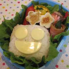 รูปของ 超簡単キャラ弁！ロボットパルタ