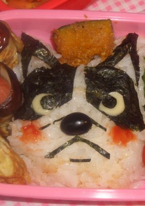 フレンチブルドック弁当!-レシピのメイン写真