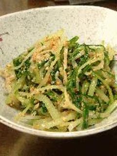 水菜のおひたし-レシピのメイン写真