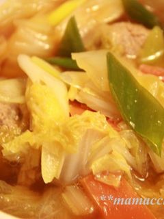 肉団子と野菜たっぷりスープ-レシピのメイン写真
