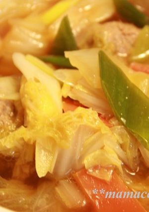 肉団子と野菜たっぷりスープ-レシピのメイン写真