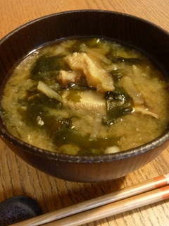 出汁が命☆干し椎茸と切り干し大根の味噌汁-レシピのメイン写真