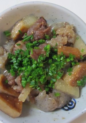 圧力鍋で簡単！牛すじ煮込み-レシピのメイン写真