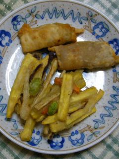 黒枝豆と野菜のかきあげ-レシピのメイン写真