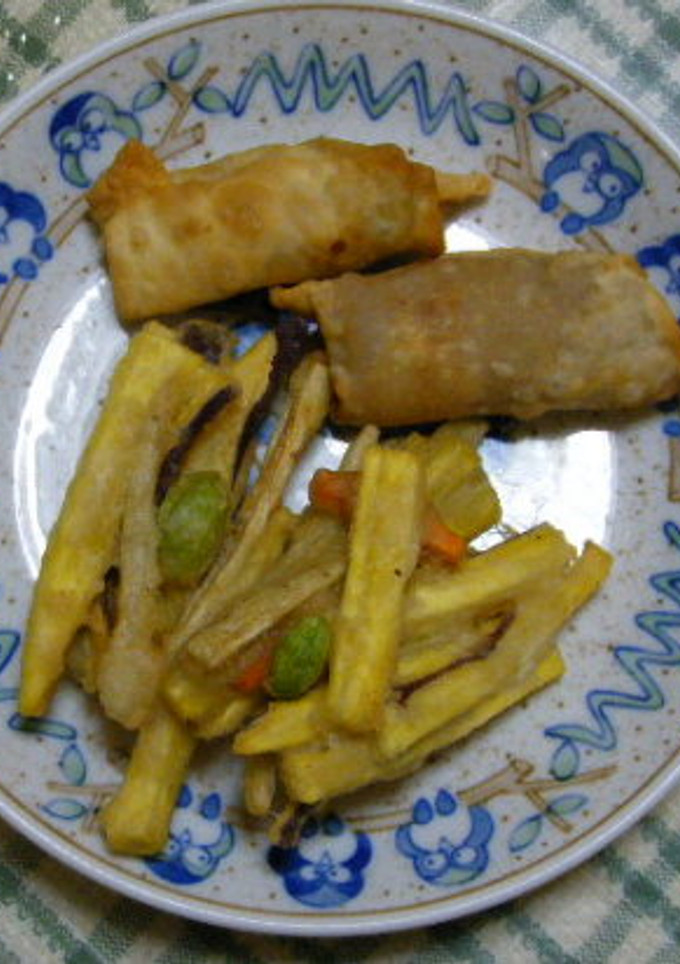 黒枝豆と野菜のかきあげ-レシピのメイン写真