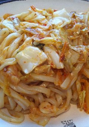 簡単なのに本格派♪オムニの豚キムチうどん-レシピのメイン写真